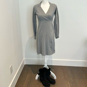 Super Cute Athleta Gray Knit Dress